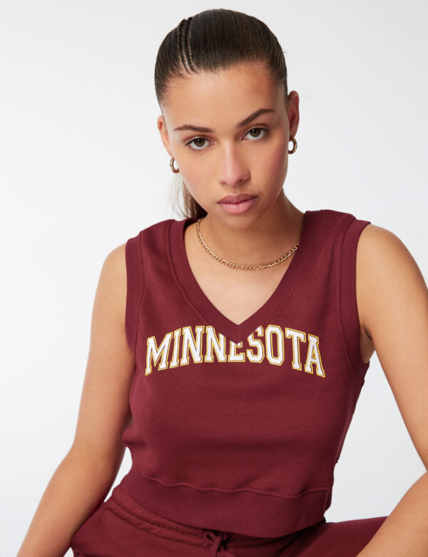 Minnesota Sleeveless Sweatshirt