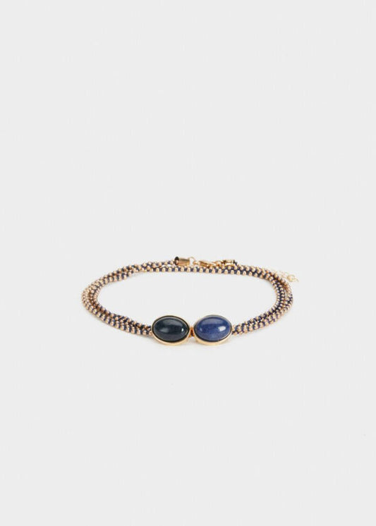 2 Real Stone Bracelet