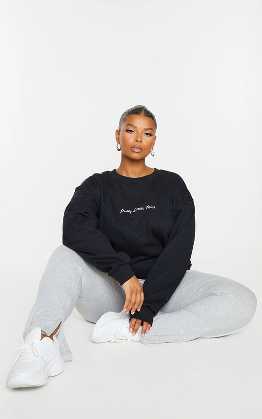 Plus Black Ultimate Sweatshirt