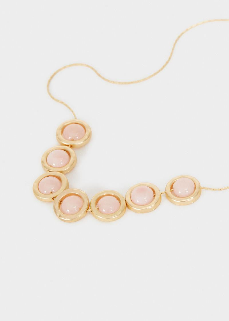 PARFOIS – Chain Pink Real Stone