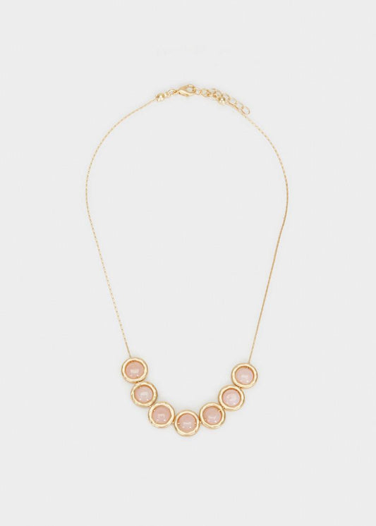 PARFOIS – Chain Pink Real Stone