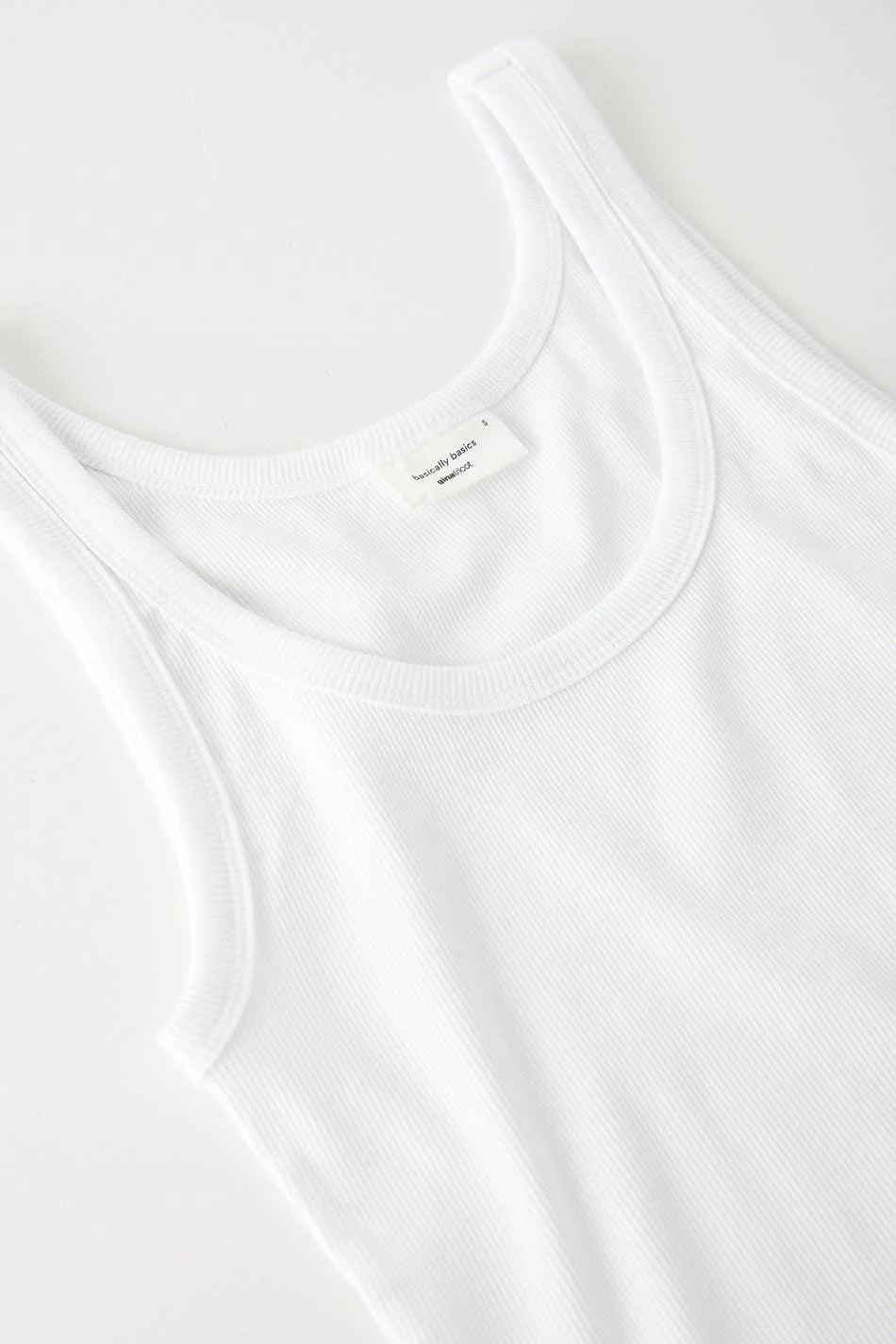 Rib Tank White