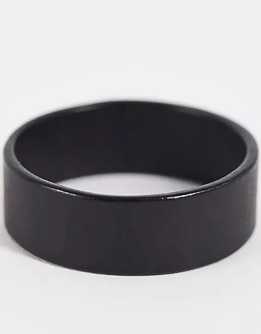 Ring In Matte Black Finish