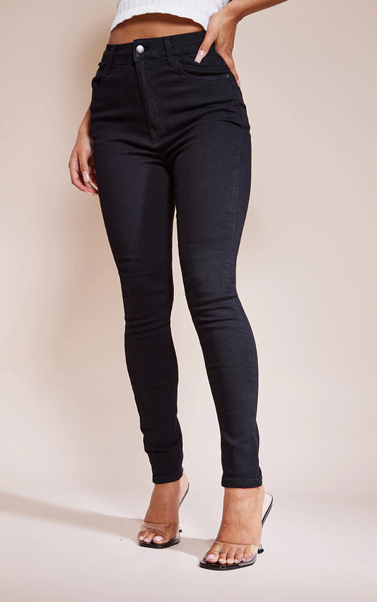 Black 5 Pocket Skinny Jeans