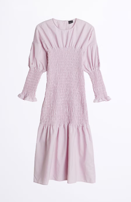 Magdalena Smock Dress Lilac