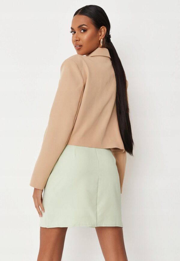 Tall Tailored Asym Bttn Skirt