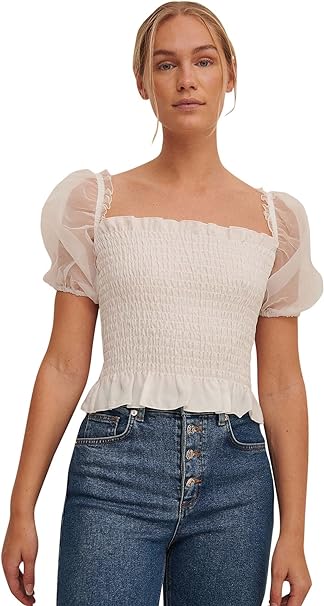 Smocked Frill Top