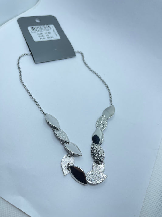 Silver Leaf Necklace