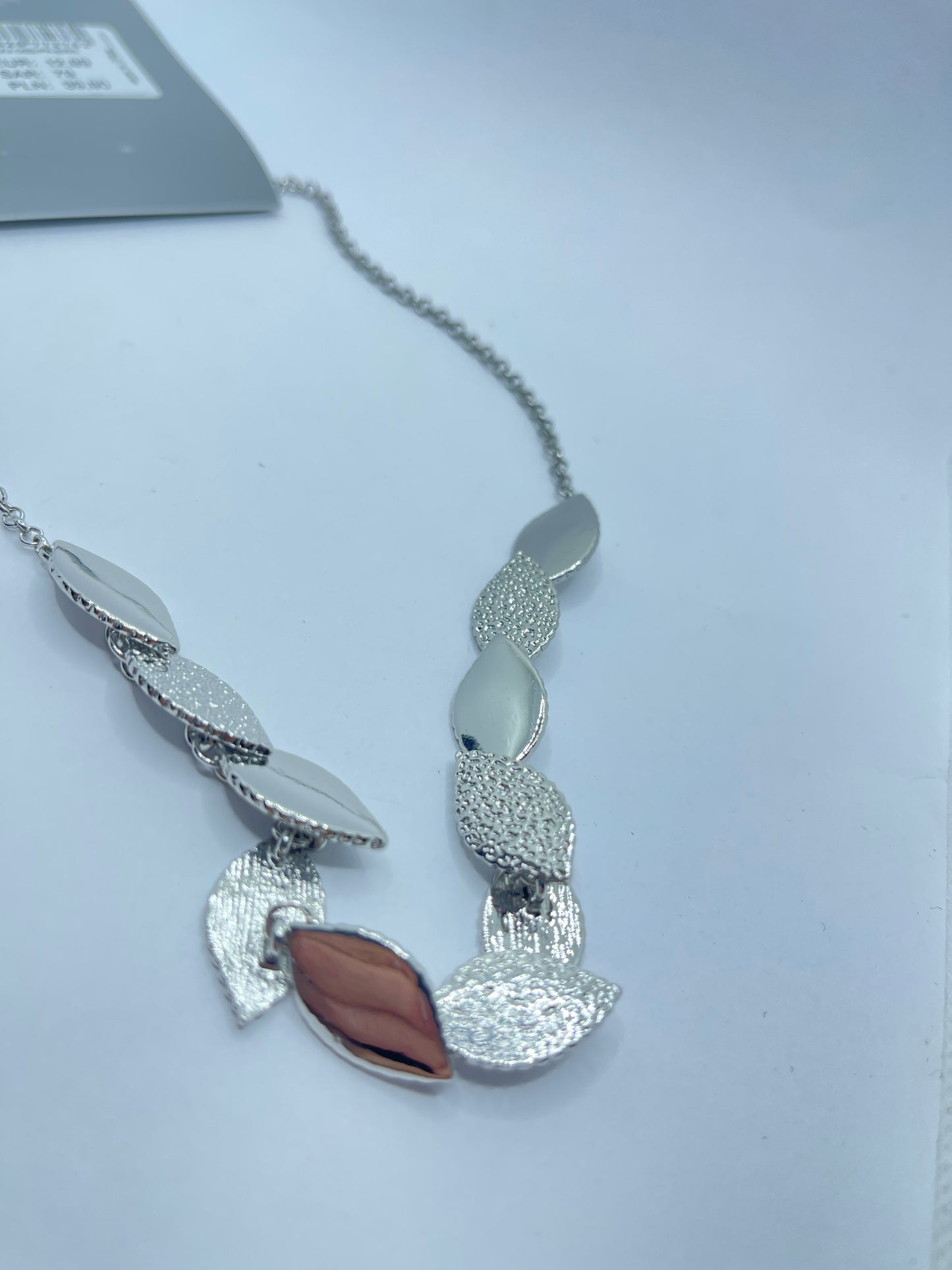 Silver Leaf Necklace