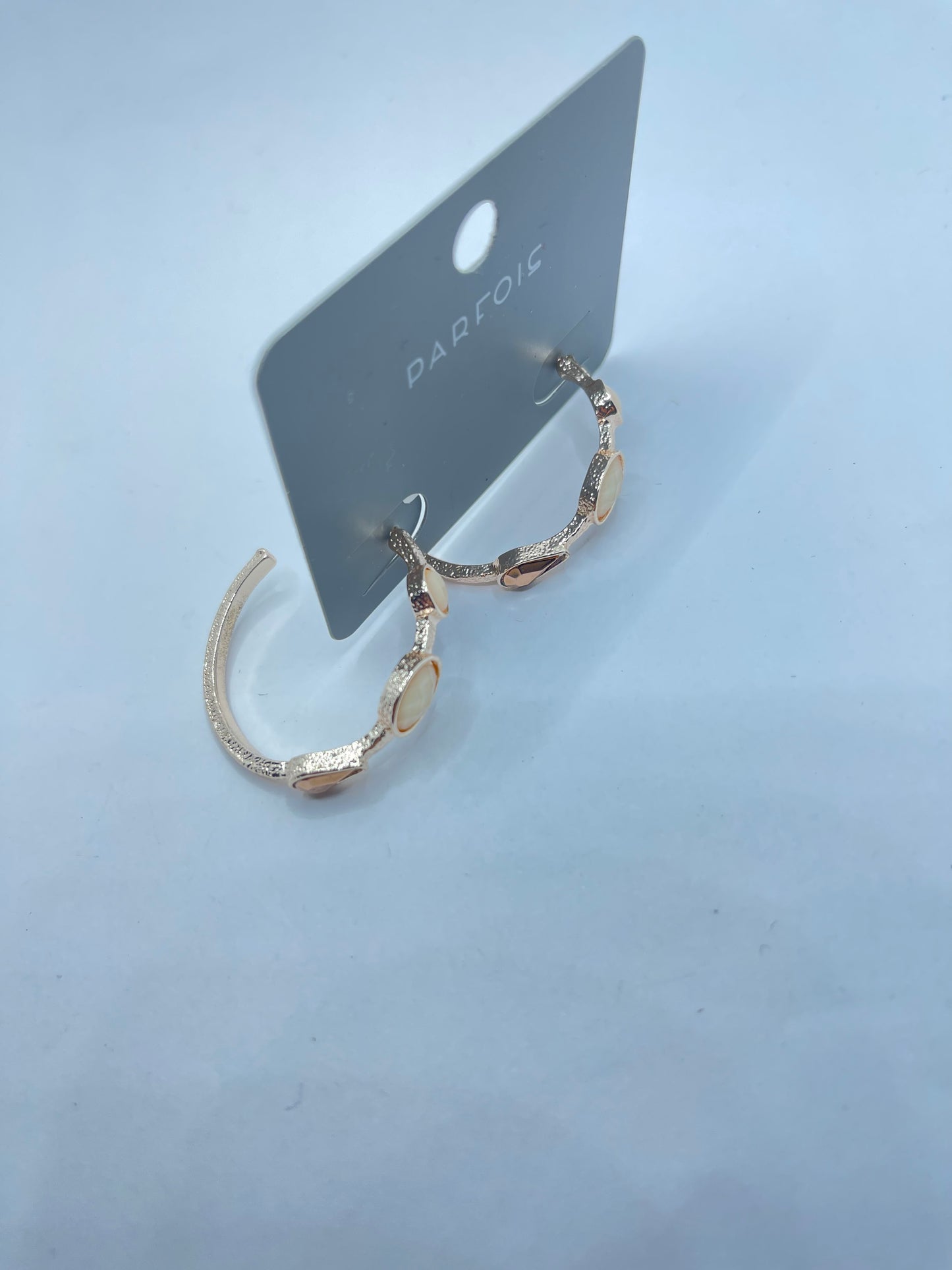 Golden Hoop Earrings