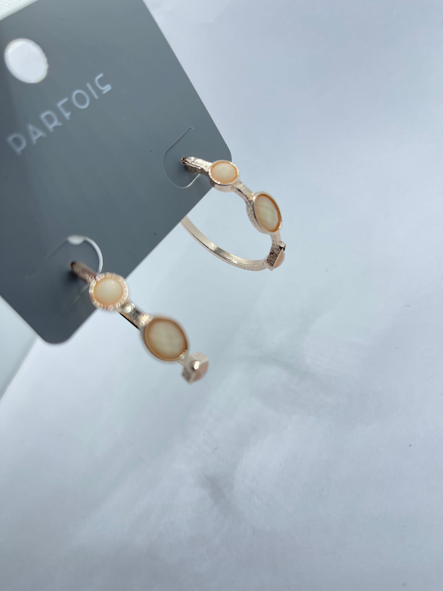 Golden Hoop Earrings