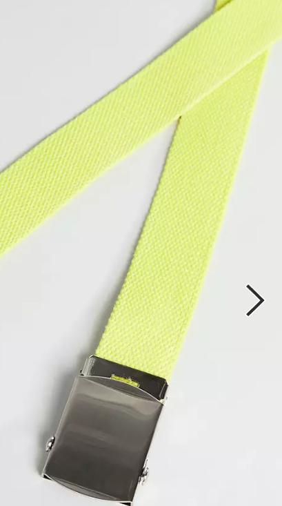 Easy-Fit Neon Green Belt