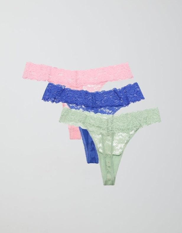 Panties, 3pack - Multi Green