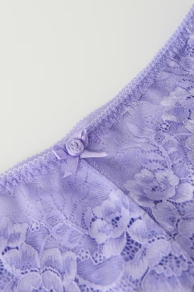 Lace string - Violet Tulip