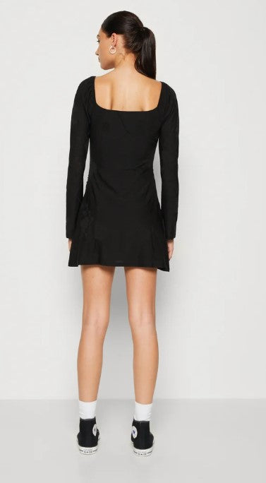 Jacquard Dress - Black