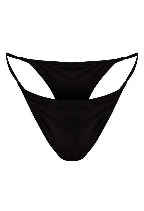 Black Mix & Match Itsy Bitsy Bikini Bottoms