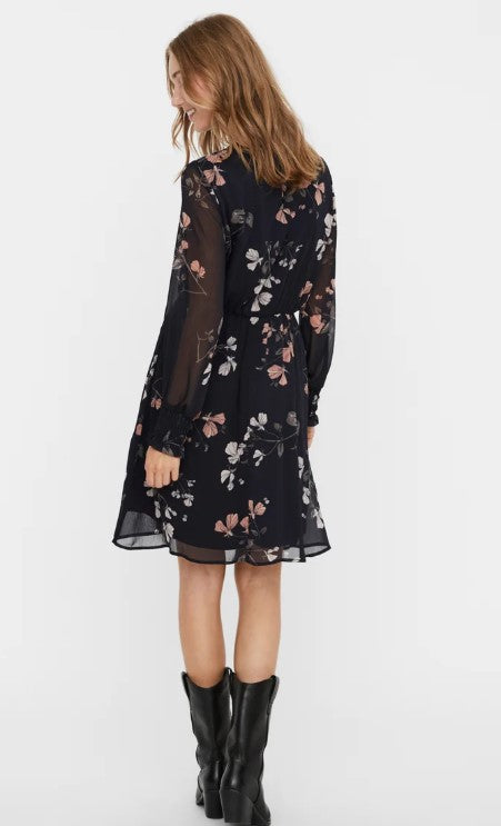 Vero Moda VMSMILLA DRESS - Day dress - night sky