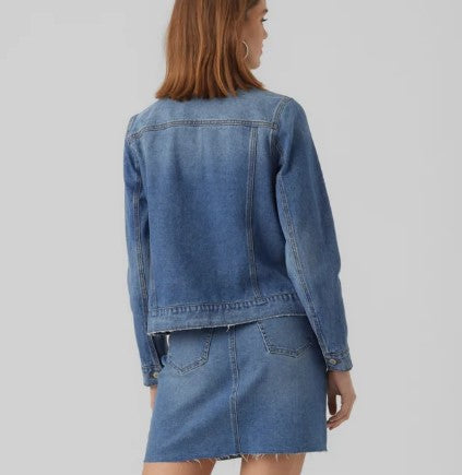 Vero Moda VMZORICA - Denim jacket - medium blue denim