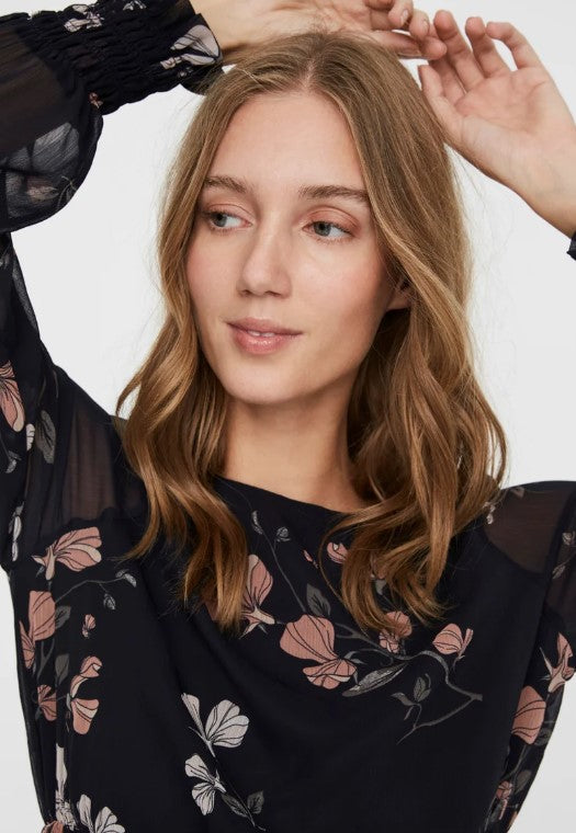 Vero Moda VMSMILLA DRESS - Day dress - night sky