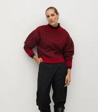 Mango - Houndstooth sweater