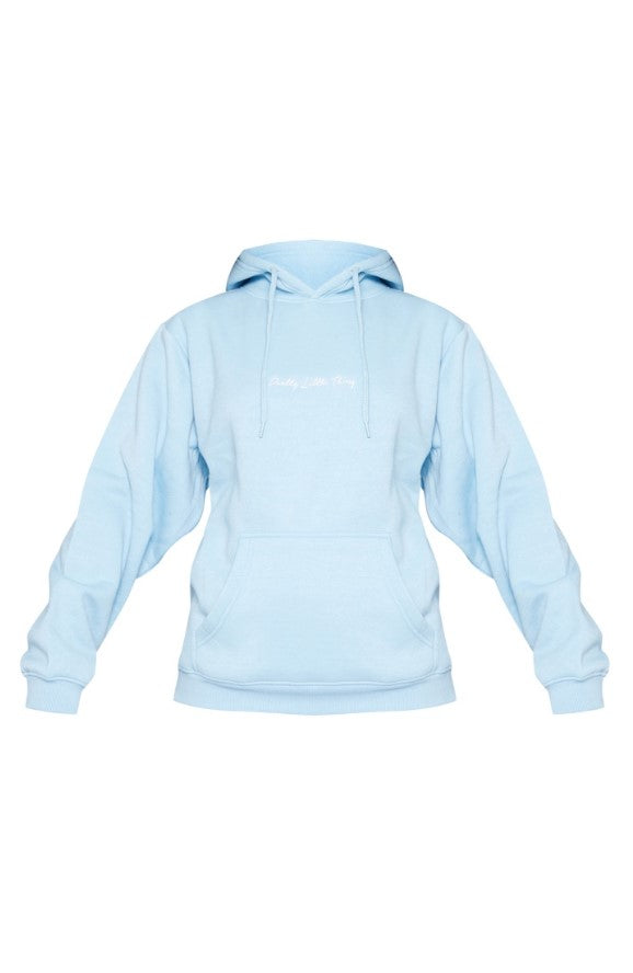 Baby Blue Oversized Sweat Hoodie