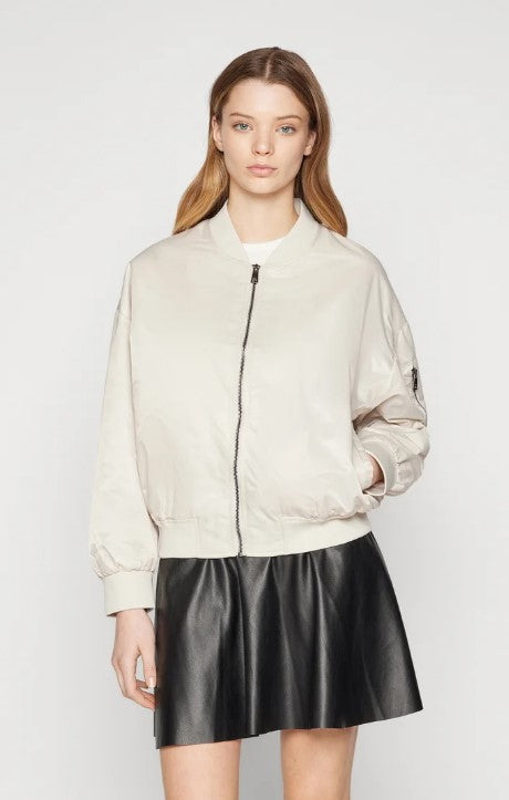 ONLY ONLDINA - Bomber Jacket - pumice stone