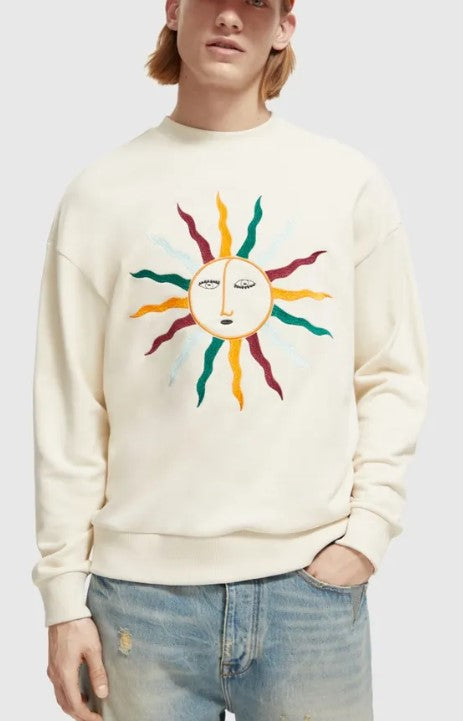 Born To Love - Organic cotton artwork Crewneck sweatshirt