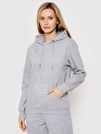 brave soul - refular fit hoodie grey