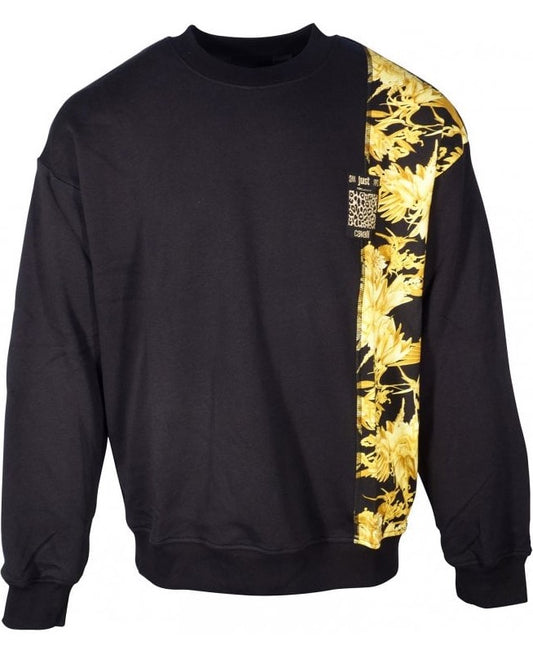 Cavalli Sweat Jungle Panel Logo Chest