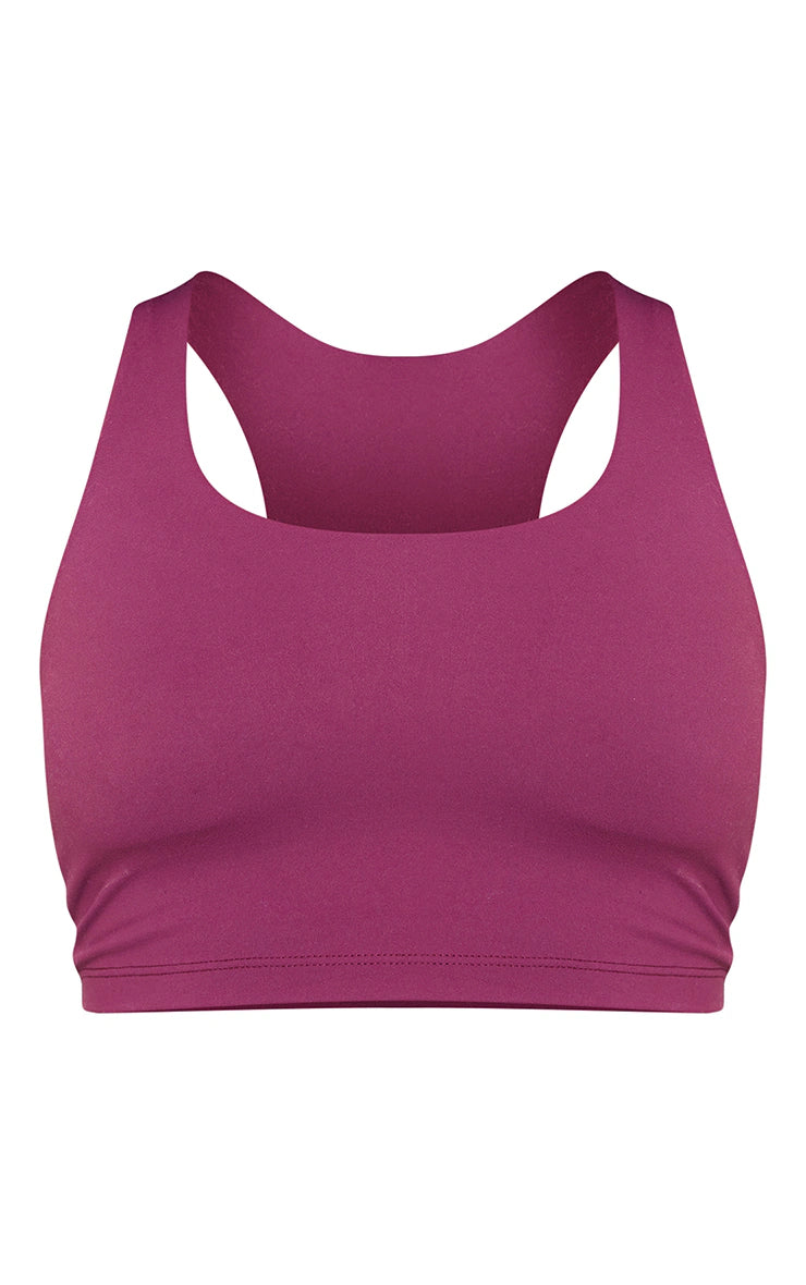 Plum Sculpt Double Layer Padded Sports Bra