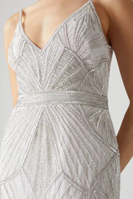 Embellished Cami Maxi Dress