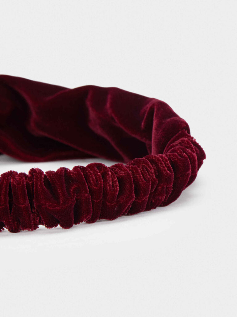 Burgundy Hair Band