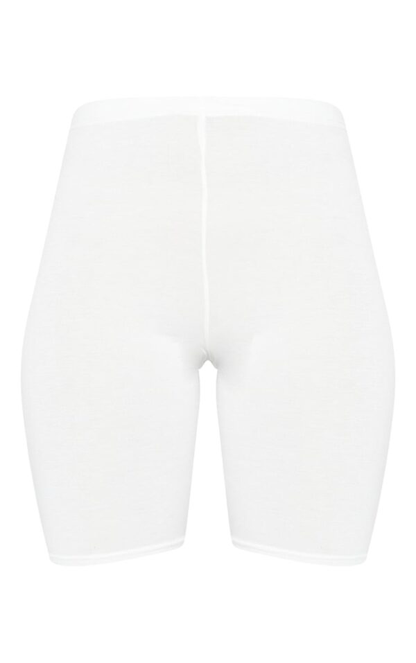 Cream Basic Cycle Short