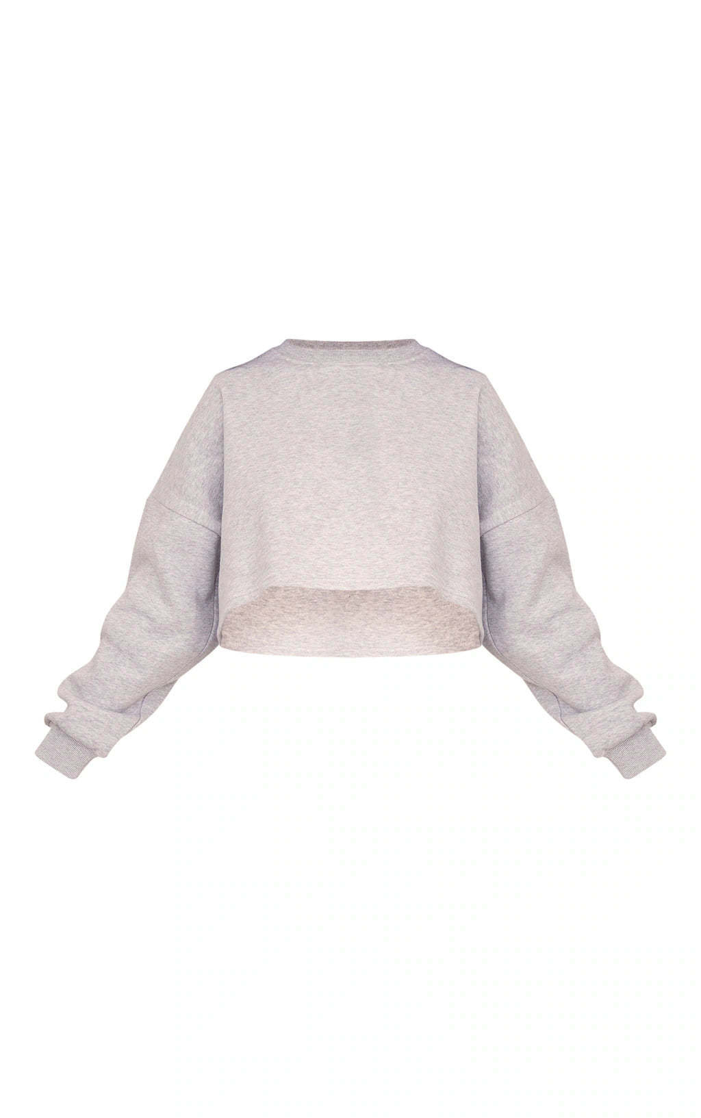 Maternity Ash Grey Oversized Elasticated Sweatshirt