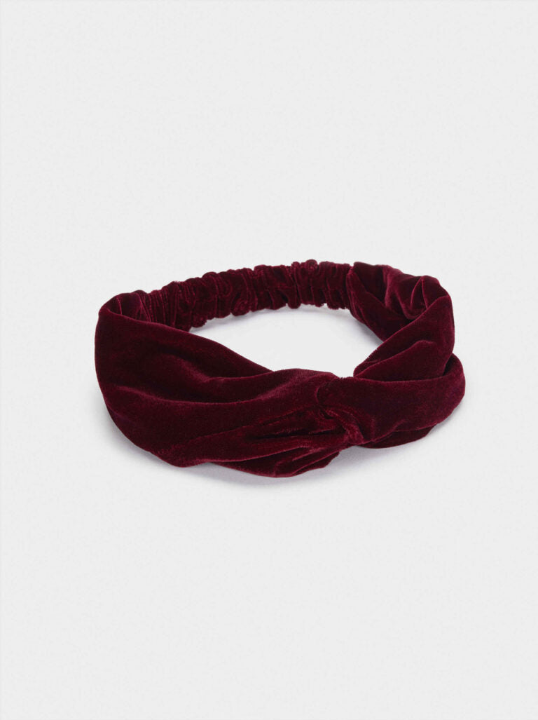 Burgundy Hair Band