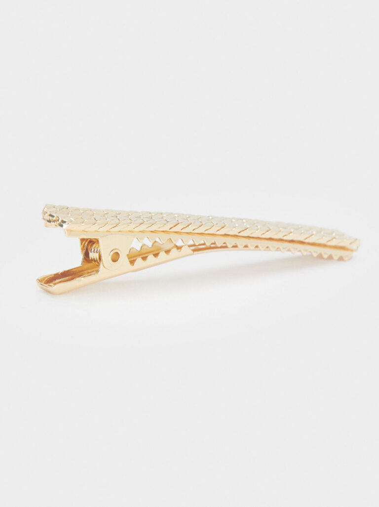 Golden Sharp Hair Clip