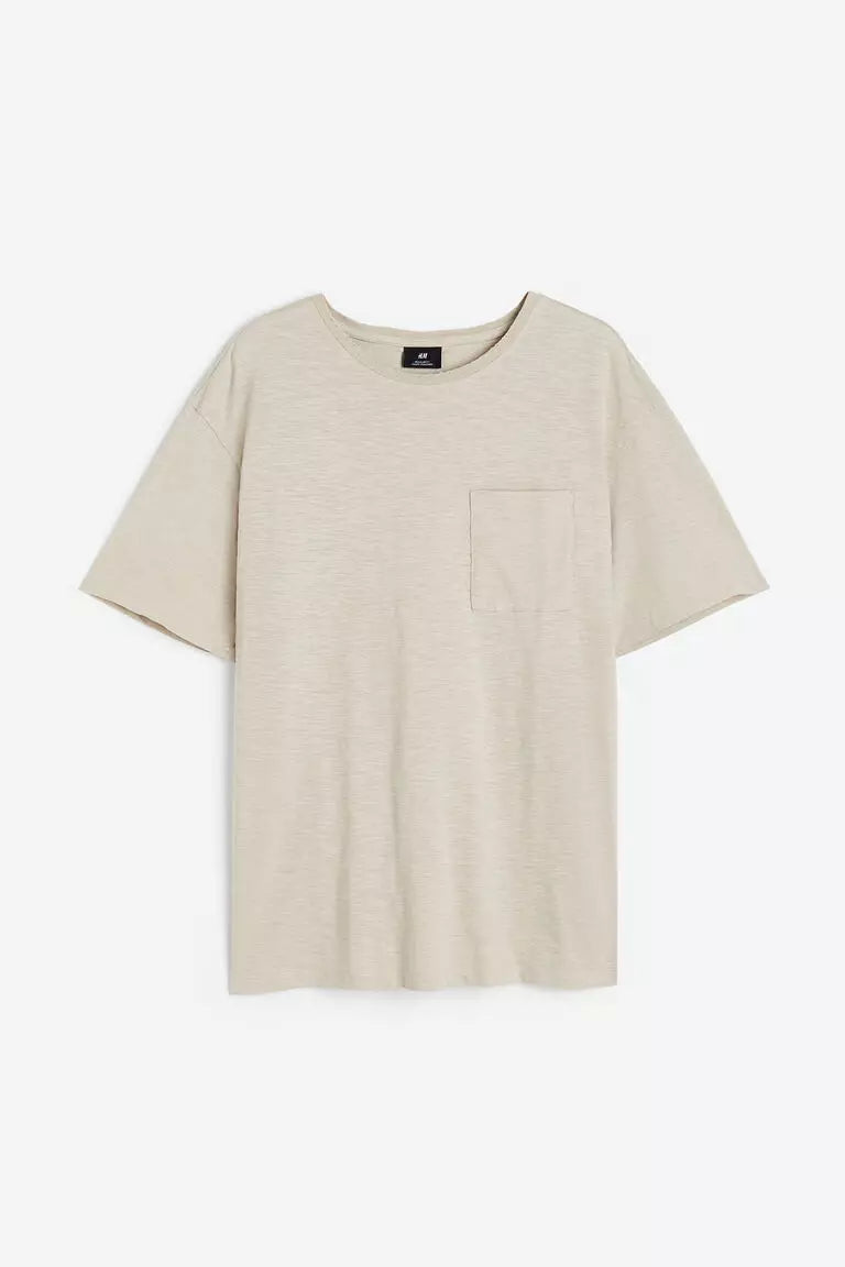 Regular Fit Pocket-detail T-shirt