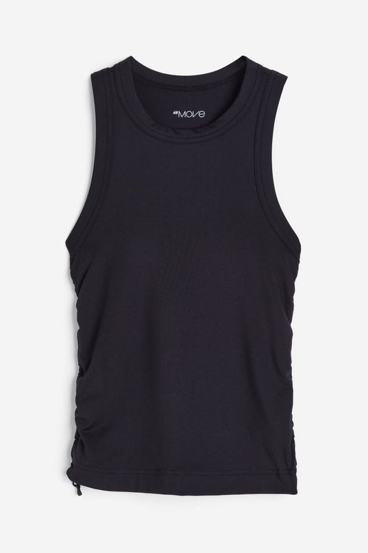 DryMove™ Drawstring-detail Sports Tank Top