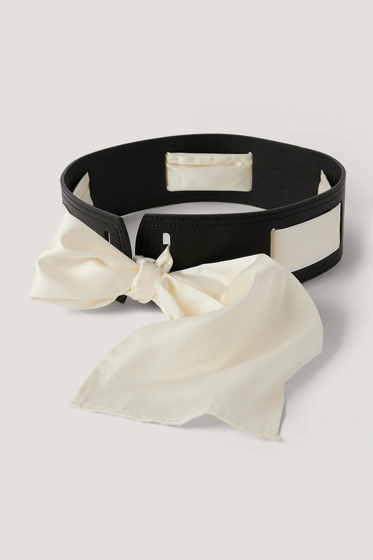 Satin Scarf Tie Belt