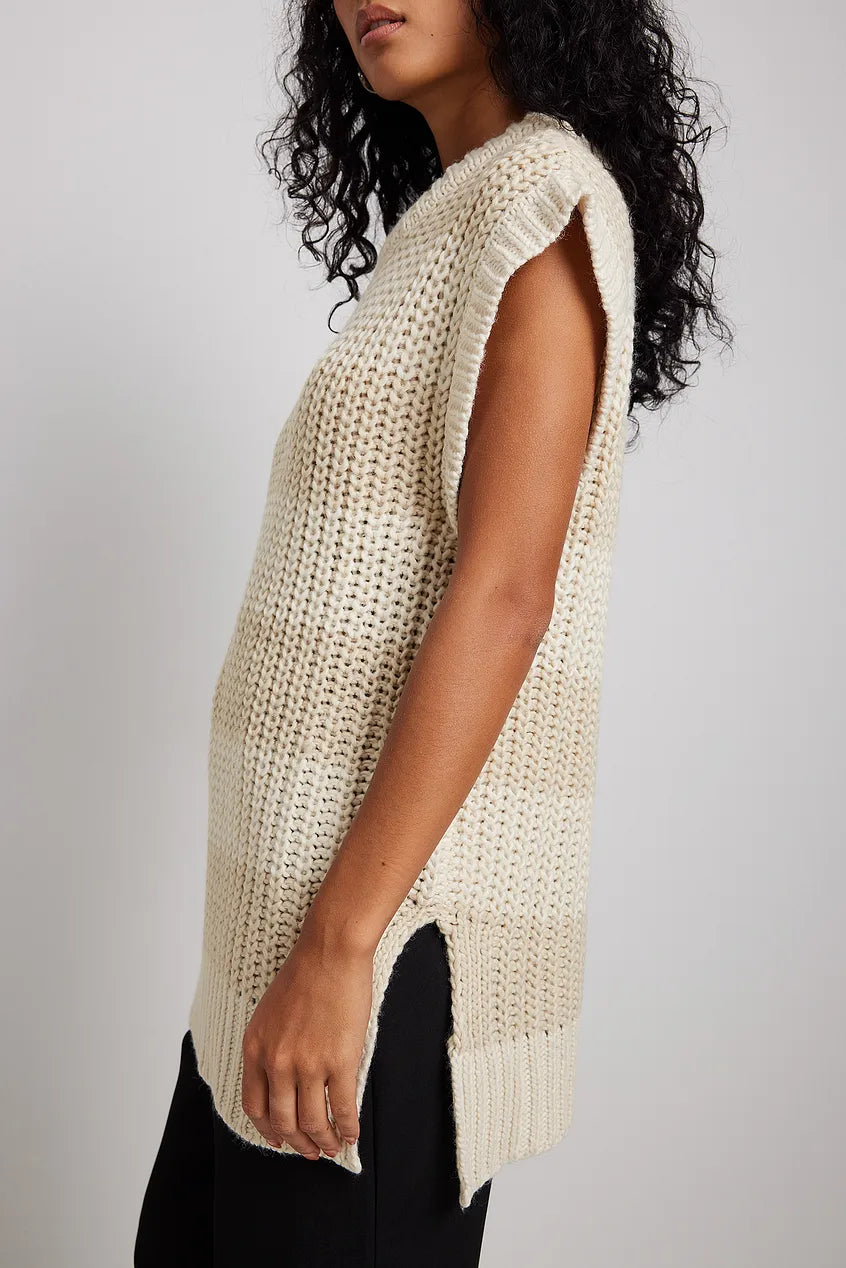 Chunky Knitted Vest