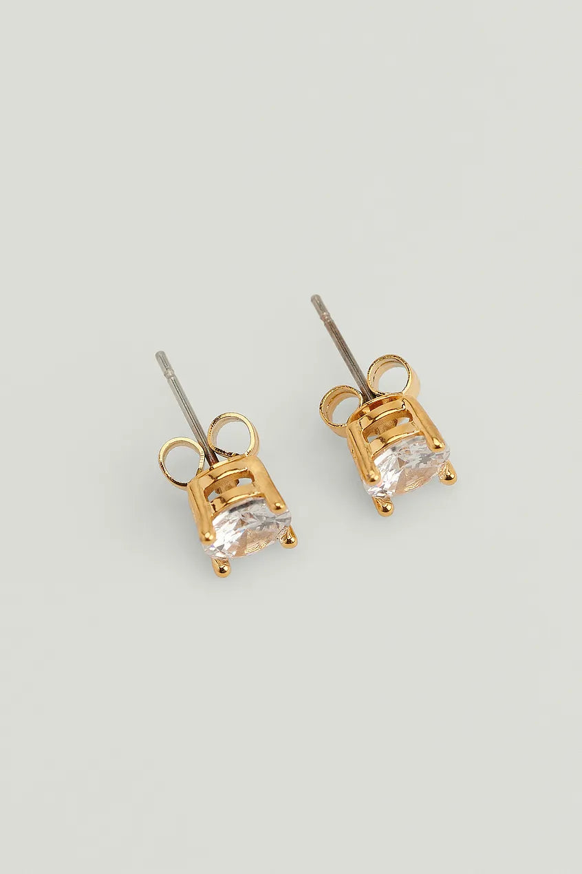 Gold Plated Sparkling Studs