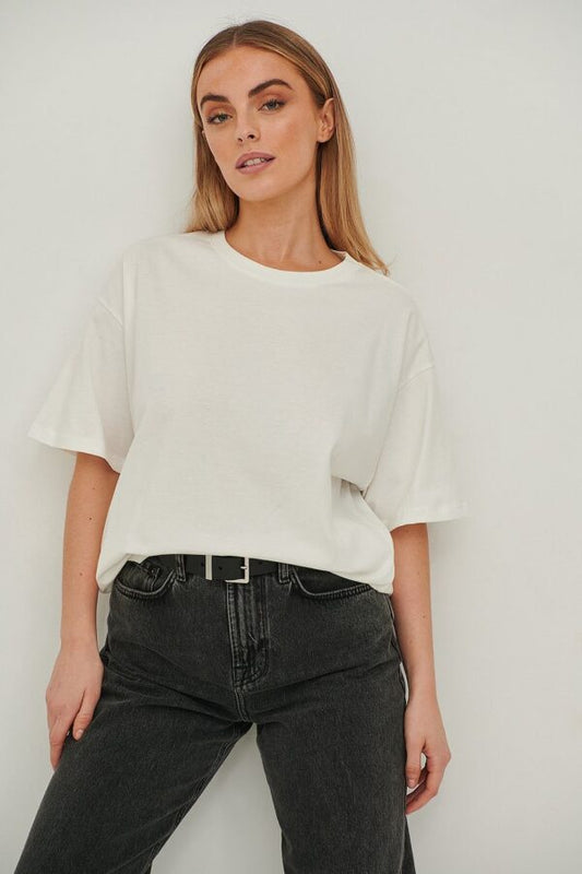 Round Neck Oversized Tee