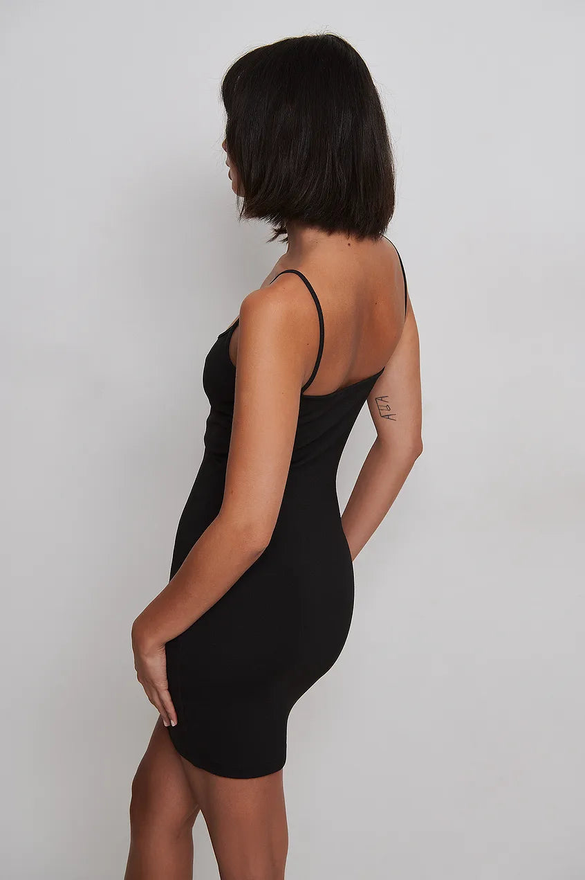 Shaped Neck Dress