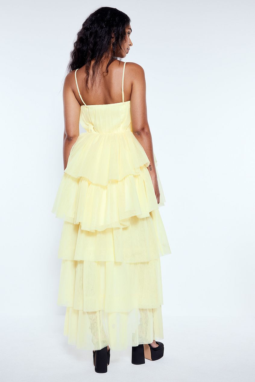 Tulle Maxi Dress